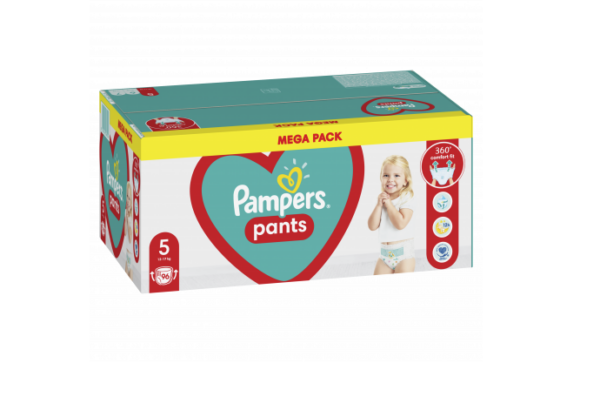 Pampers Pants N5  12-17kg mähkmepüksid 96tk