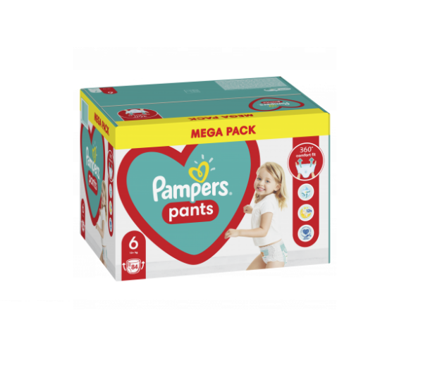 Pampers Pants N6  15+kg mähkmepüksid 84tk