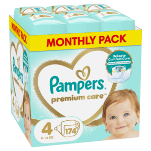 Pampers mähkmed Premium Care N4 (8-14kg) 174tk