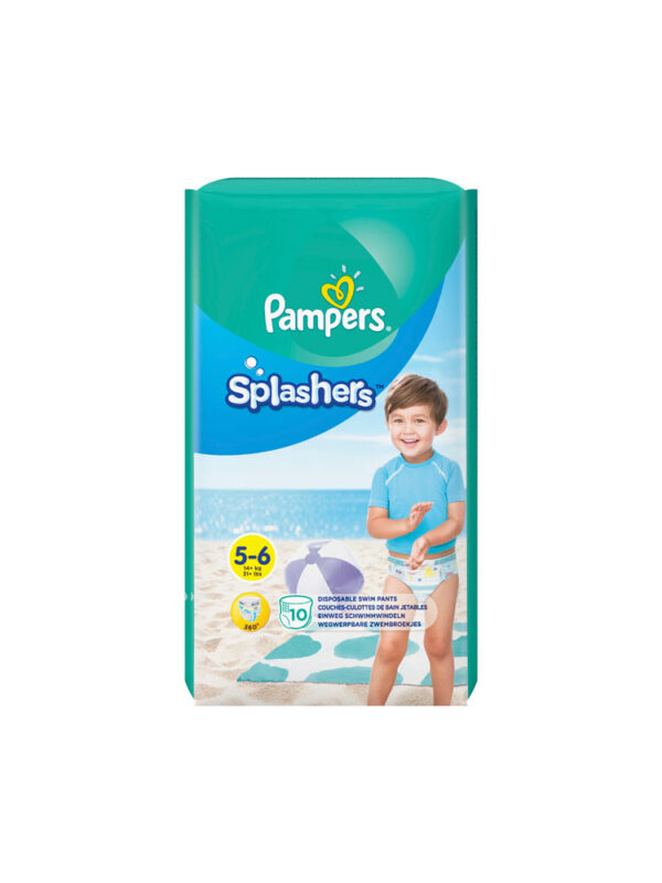 Ujumismähkmed PAMPERS Pants Splashers, N5/6 suurus  14+kg 10tk