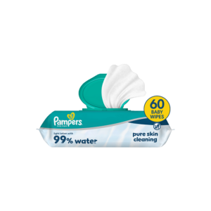Niisked salvrätikud Pampers Aqua 60tk