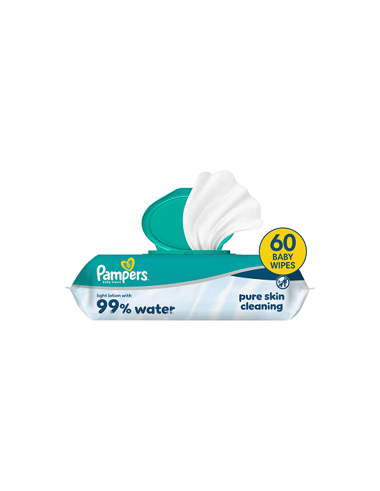 Niisked salvrätikud Pampers Aqua 60tk