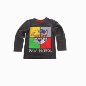 Pikkade varrukatega särk Nickelodeon Paw Patrol 98cm tumehall