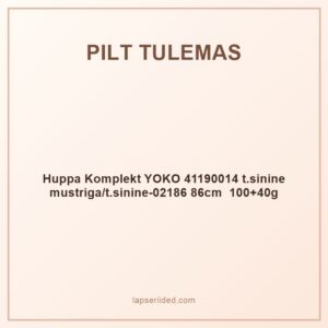 Huppa Komplekt YOKO 41190014 t.sinine mustriga/t.sinine-02186 86cm  100+40g