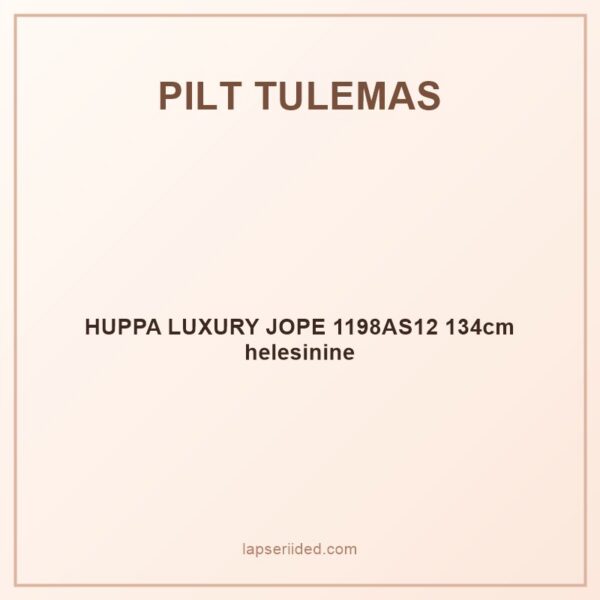 HUPPA LUXURY JOPE 1198AS12 134cm helesinine