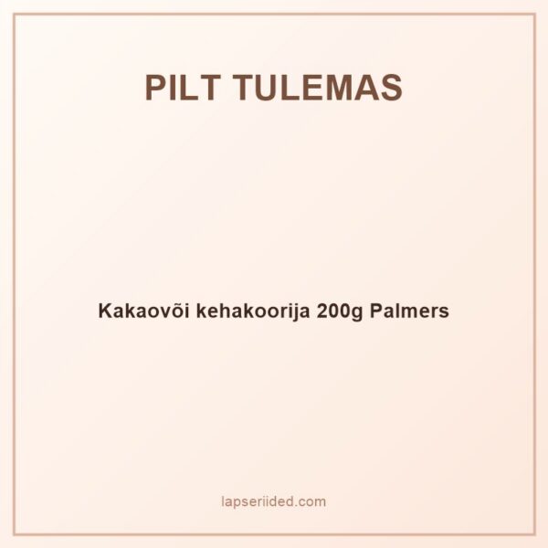 Kakaovõi kehakoorija 200g Palmers