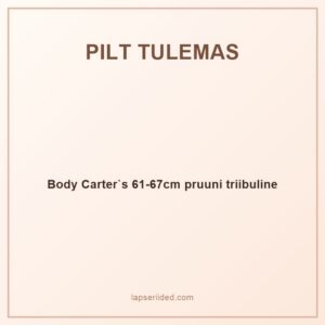 Body Carter`s 61-67cm pruuni triibuline