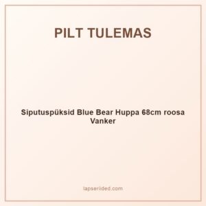 Siputuspüksid Blue Bear Huppa 68cm roosa Vanker