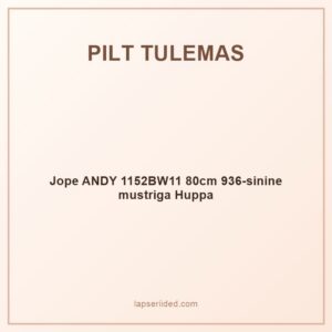 Jope ANDY 1152BW11 80cm 936-sinine mustriga Huppa