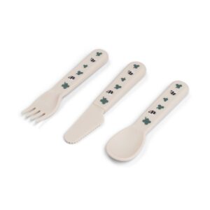 Done by Deer söögiriistade komplekt Foodie Happy dots Sand