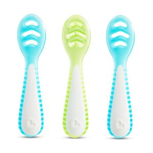 Munchkin lusikas 3tk Gentle Dip Sinine/Roheline 4+kuud