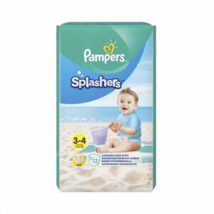 Ujumismähkmed PAMPERS Pants Splashers, N3/4 suurus 6-11kg, 12 tk