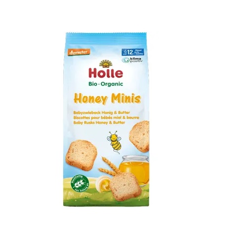 Speltakuivikud või ja meega beebidele alates 12. elukuust, biodünaamilised Holle 100g