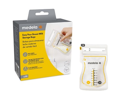 Pump &Save™rinnapiima säilituskotid 210ml MEDELA  pakendis 50tk
