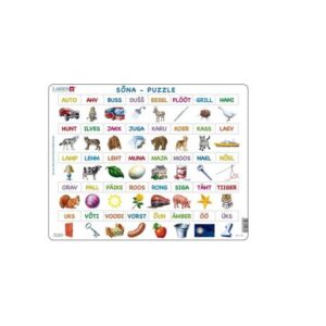 Puzzle õpime lugema 40-sõna Larsen LS41