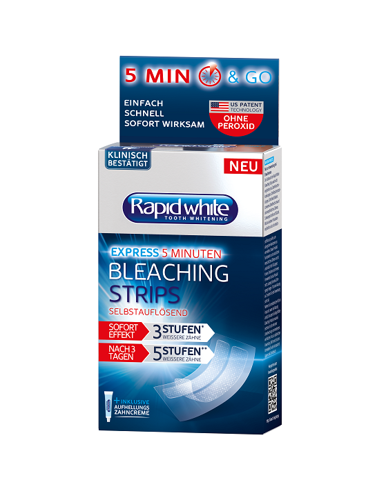 Rapid White hammaste valgendusplaastrid 6tk