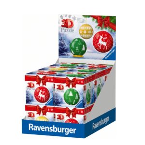 Ravensburger 3D Jõulupuslepall 1tk Vali mudel!!!