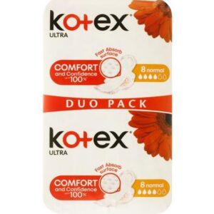 Kotex Comfort Normal hügieenisidemed 8+8tk