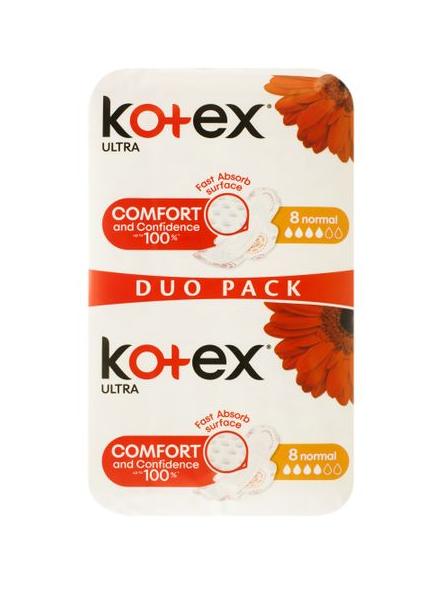 Kotex Comfort Normal hügieenisidemed 8+8tk