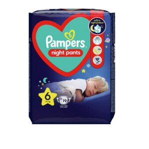 Pampers Night mähkmepüksid ööseks VP N6  15+kg  19tk