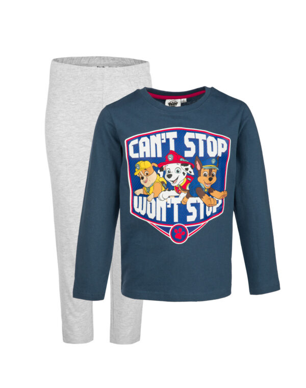 Pidzaama 8 aastasele lapsele, 128cm Paw Patrol sinine/halliga Can`t Stop Disney