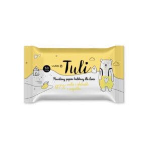 LUBA Tuli komposteeritav mangolõhnaline niiske tualetipaber saialille ekstrakti ja 97% veega, 50tk