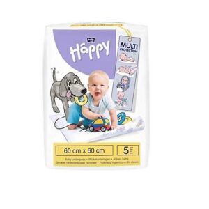 Bella baby happy ühekordsed mähkmevahetuslinad 5tk  60x60cm