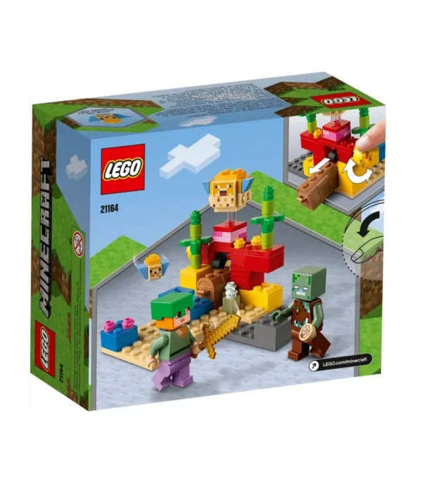 LEGO® Minecraft Korallrahu 7+aastasele