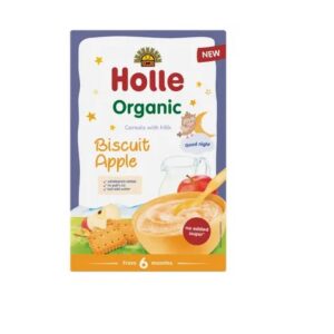 Holle Piimapuder küpsiste ja õuntega imikutele alates 6. elukuust, mahe 250g Head Ööd