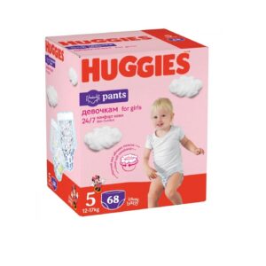 Huggies püksmähkmed Pants 5 Box Girl 12-17kg 68tk
