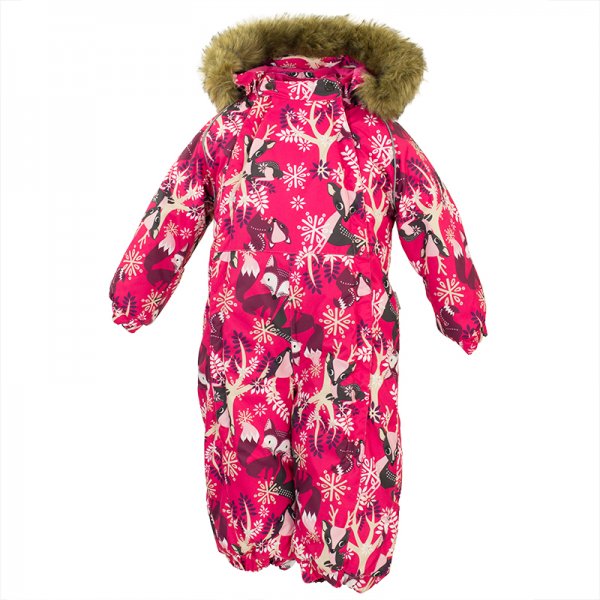 Kombinesoon KEIRA 319200030 fuksia mustriga-81863 Huppa