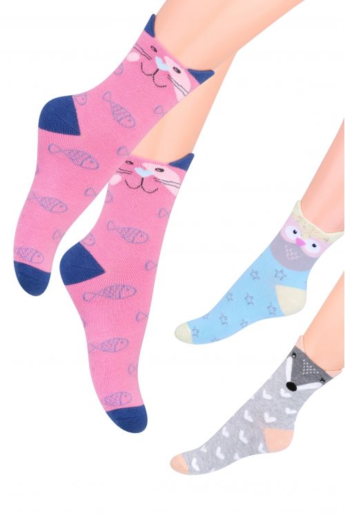 Sokid by Steven 26-28 (16cm) 1paar Erinevad loomad!!!