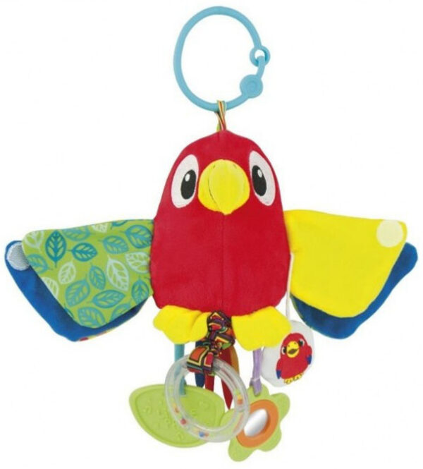 WinFun pehme beebikõristi Papagoi 0+kuud