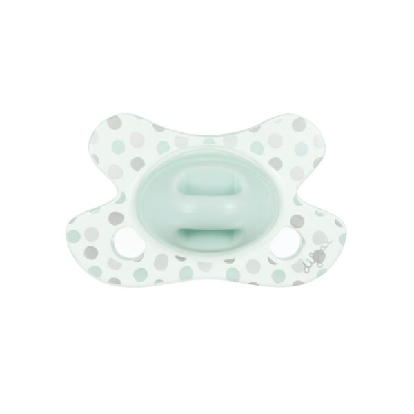 Silikoonlutt dental -2/+2 helesinine mummudega rõngata (Difrax)