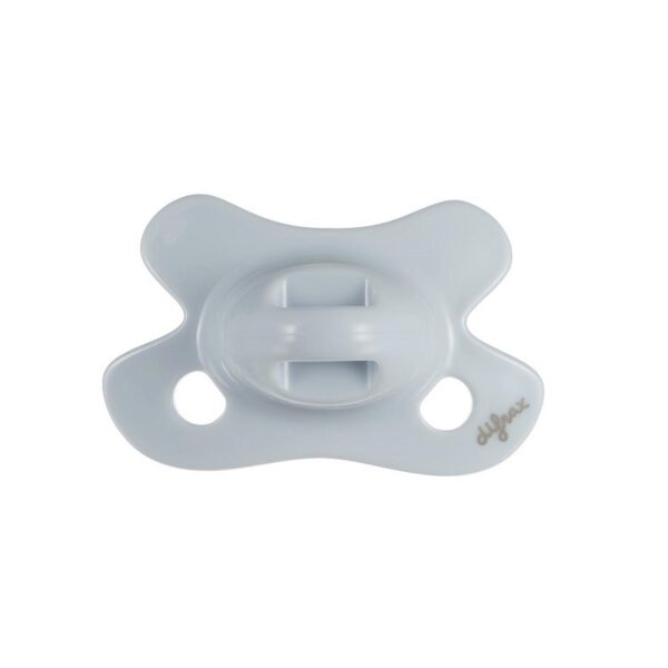 Silikoonlutt combi Natural Newborn Uni -2/+2 kuud helesinine rõngata (Difrax)