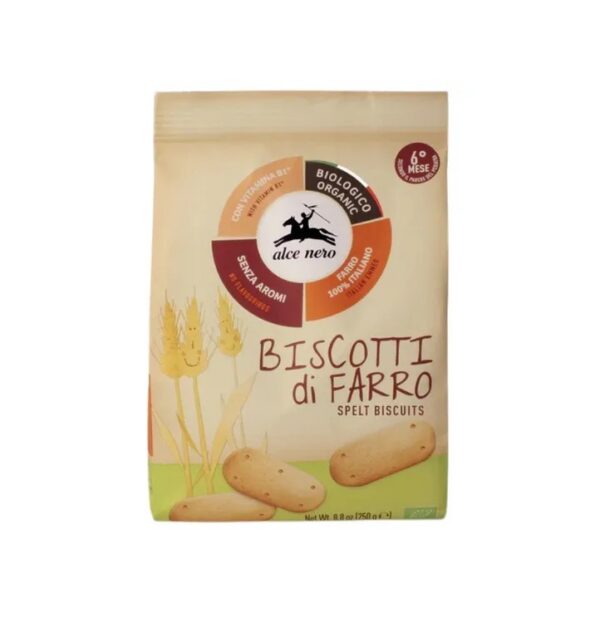Speltanisu küpsised imikutele alates 6. elukuust, ökoloogilised 250g Alce Nero