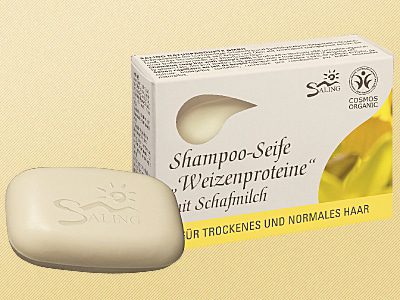 Saling tahke šampoon lambapiimaga normaalsetele juustele 125g