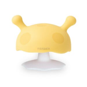 Mombella närimisrõngas Mushroom Yellow 3+kuust