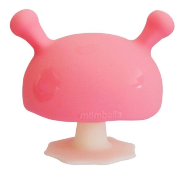 Mombella närimisrõngas Mushroom Pink 3+kuust