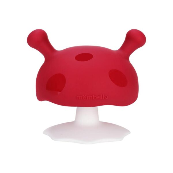 Mombella närimisrõngas Mushroom Red 3+kuust