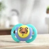 Lutt silikoon 0-6kuud, TOMMEE TIPPEE Fun  Tiiger/Ninasarvik 2tk – pilt 3