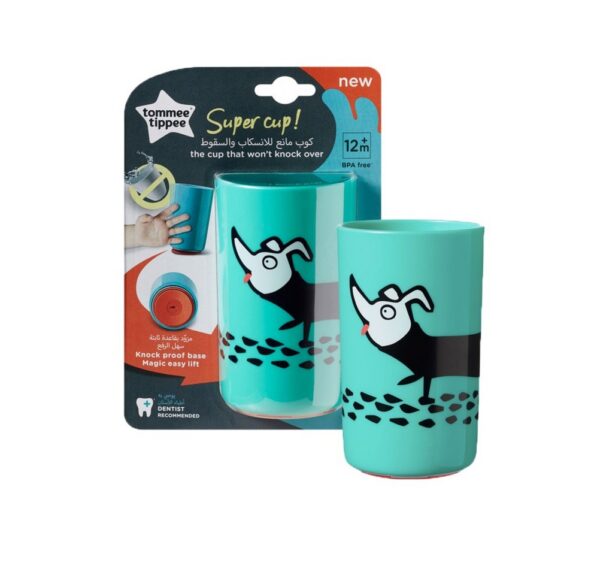TOMMEE TIPPEE harjutustass 360` 12+kuud 300ml Super Cup! 44730875 roheline
