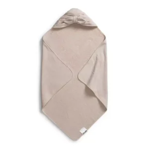 Elodie Details kapuutsiga vannirätik 80x80cm Powder Pink Bow