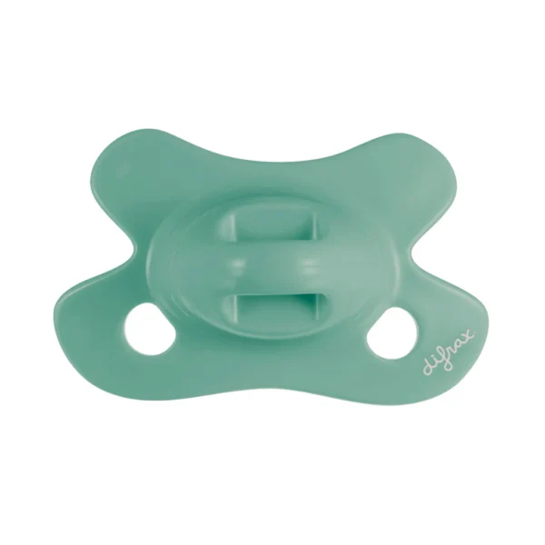Silikoonlutt combi Natural Newborn Uni -2/+2 kuud roheline rõngata (Difrax)