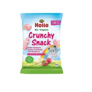 Holle Kaerahelbekrõpsud vaarikatega imikutele alates 10. elukuust, mahe 2x30g (1pakk- 2,09eur)