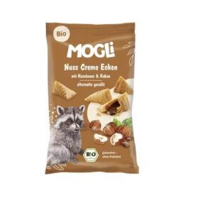Mogli Krõbe suupiste sarapuupähklikreemi ja kakaoga, ökoloogiline 30g