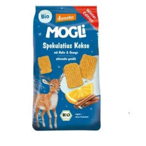 Mogli Küpsised kaerahelveste ja vürtsidega Speculoos, biodünaamilised 125g