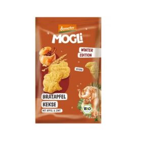 Mogli Küpsised küpsetatud õunte ja kaneeliga, biodünaamilised 50g