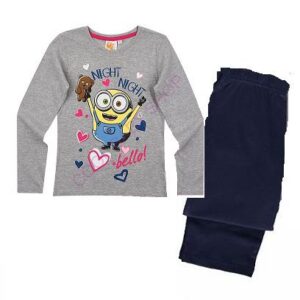 Pidzaama 5/6 aastasele tüdrukule 116cm Minion Night Night