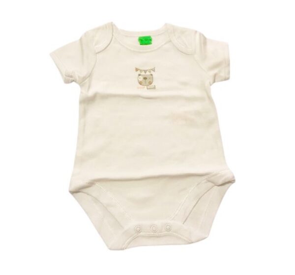 Body Early Days valge/mõmmiga 56/62cm
